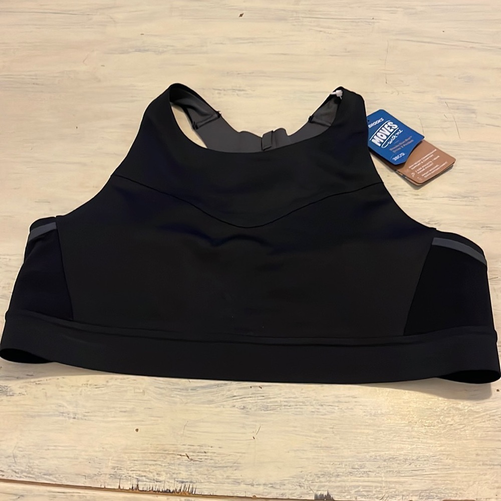 NWT Brooks Run Bra Drive 3 Pocket - Picture 2 of 5